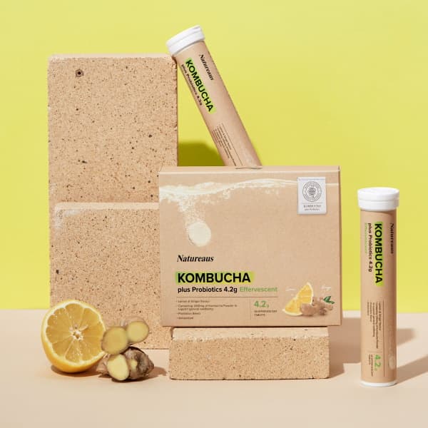 Kombucha plus Probiotics Effervescent Tablet [NOT FOR SALE IN AUSTRALIA]