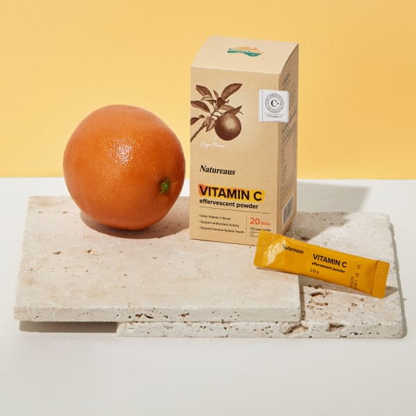 Vitamin C effervescent powder